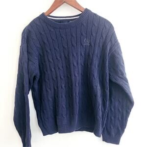 10/12 IZOD Navy cotton sweater